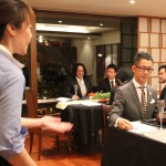 お料理の説明中